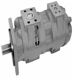 pompe hydraulique de niveleuse de moteur de Komatsu GD611A-1
